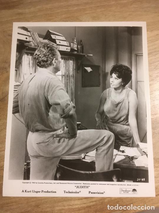 Cine: judith la venus de la ira sofia loren peter finch foto americana original estreno