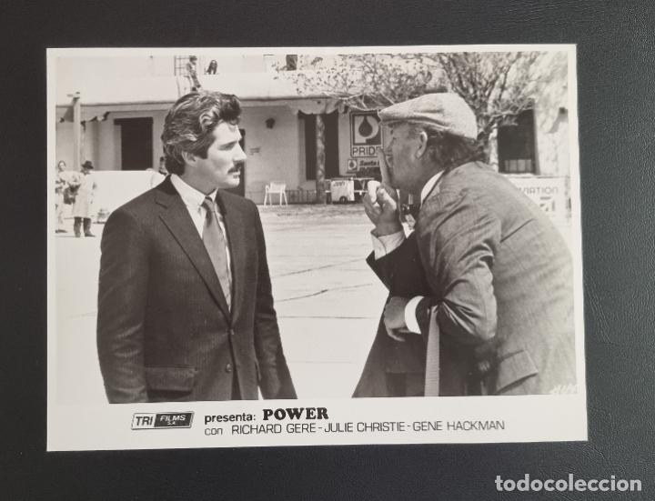 Cine: RICHARD GERE FOTOGRAFIA ORIGINAL POWER GENE HACKMAN JULIE CHRISTIE