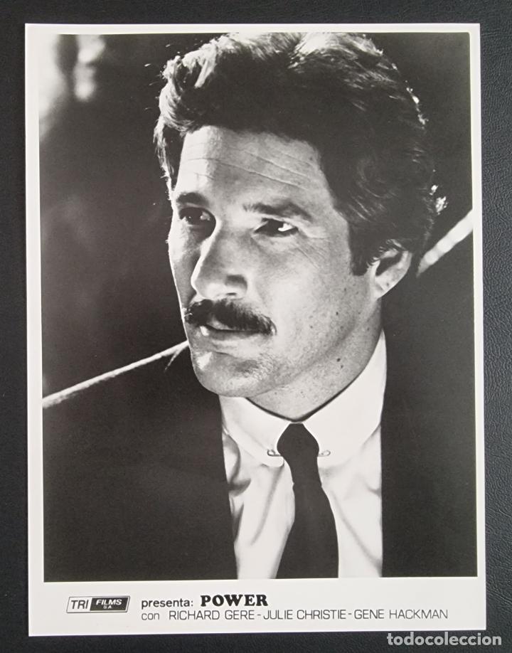 Cine: RICHARD GERE FOTOGRAFIA ORIGINAL POWER GENE HACKMAN JULIE CHRISTIE