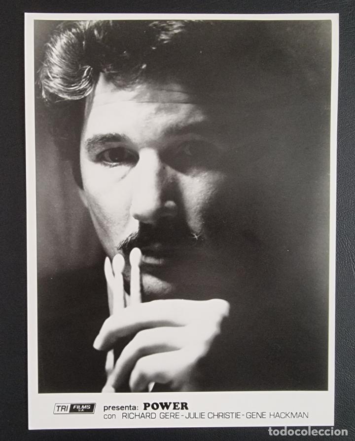 Cine: RICHARD GERE FOTOGRAFIA ORIGINAL POWER GENE HACKMAN JULIE CHRISTIE