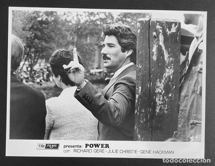 Cine: RICHARD GERE FOTOGRAFIA ORIGINAL POWER GENE HACKMAN JULIE CHRISTIE