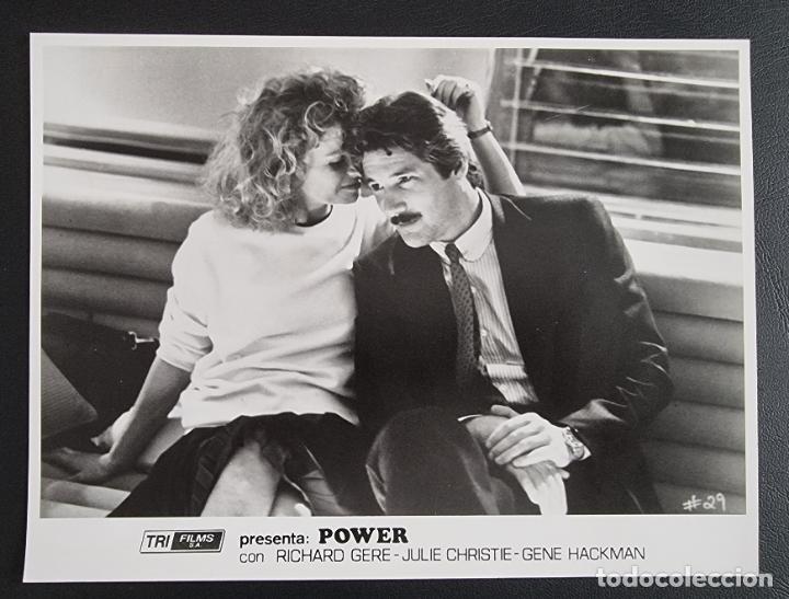 Cine: RICHARD GERE FOTOGRAFIA ORIGINAL POWER GENE HACKMAN JULIE CHRISTIE
