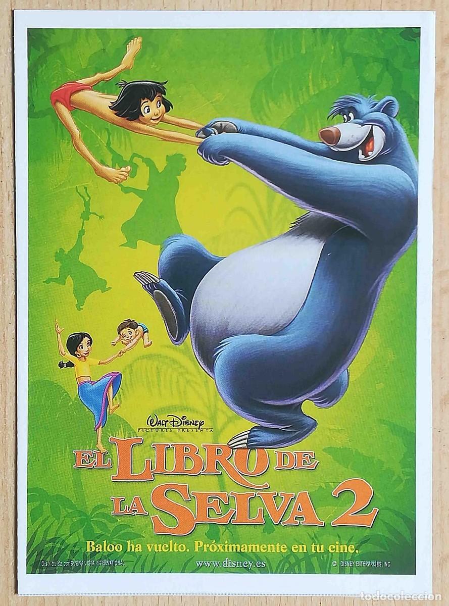 Cine: El libro de la selva 2. Walt Disney (Steve Trenbirth, 2003) Programa de mano revista acci&oacute;n