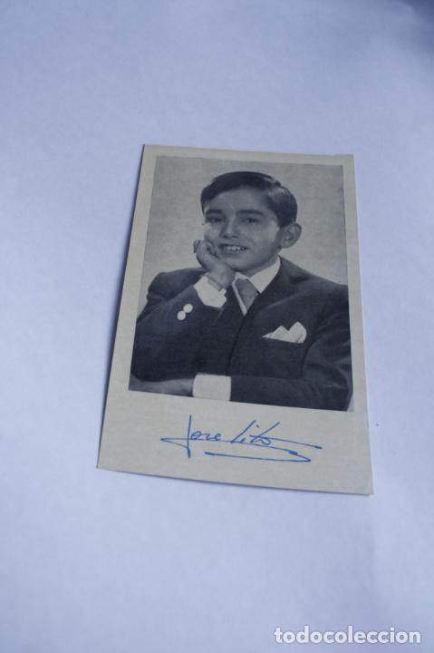 Cine: FOTO POSTAL ORIGINAL DEL ACTOR CANTANTE JOSELITO 10 X 16 CMS