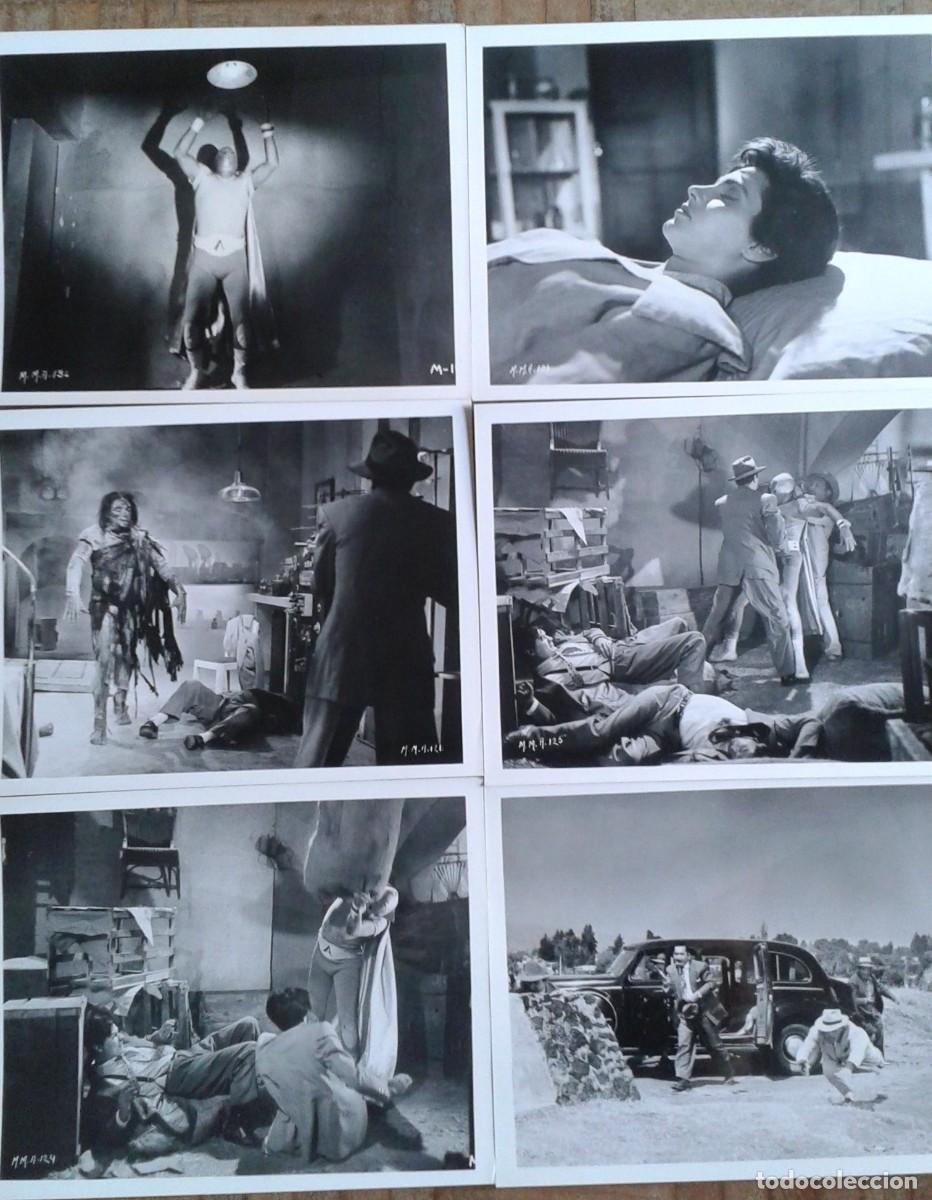 Cine: LA MALDICI&Oacute;N DE LA MOMIA AZTECA. 14 FOTOS MEXICANAS. RAM&Oacute;N GAY, ROSITA ARENAS, CROX ALVARADO