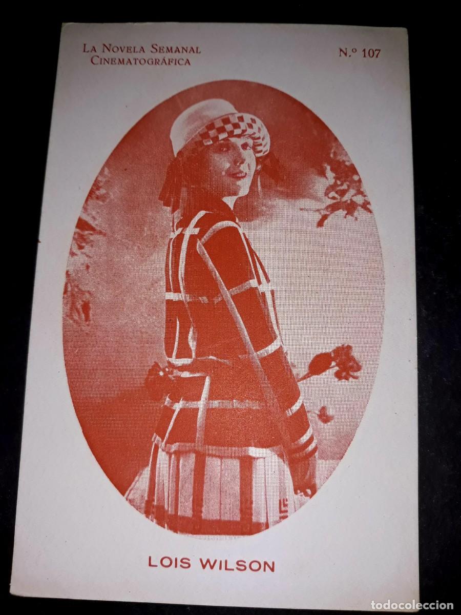 Cin&eacute;ma: Lois Wilson Colecci&oacute;n Novela Semanal Cinematogr&aacute;fica N&ordm; 107