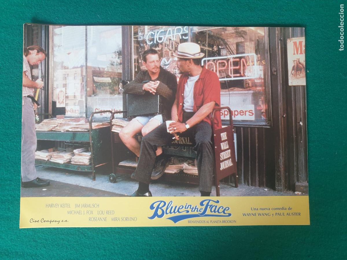 Cinema: BLUE IN THE FACE FOTOCROMOS