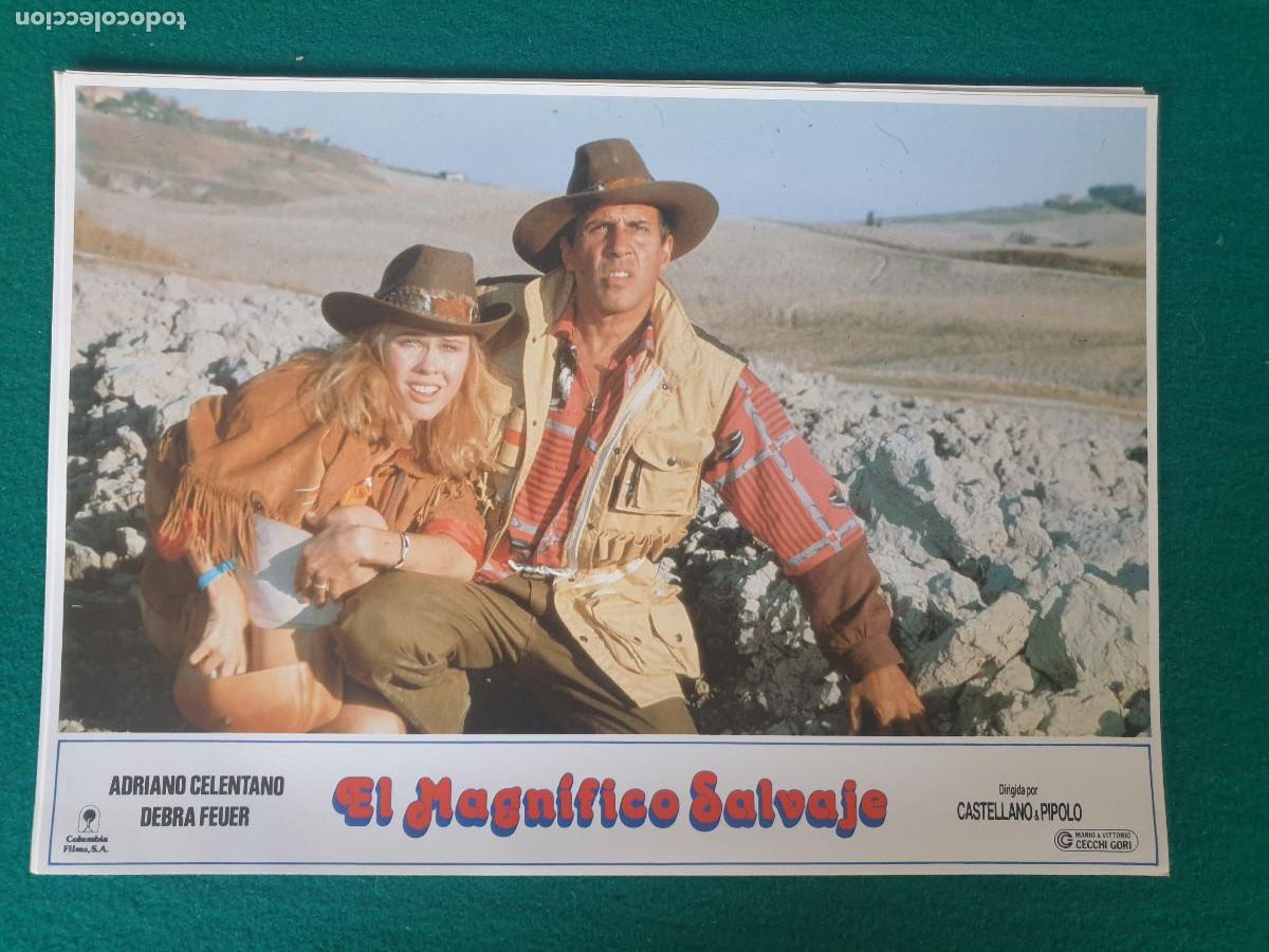 Cinema: EL MAGNIFICO SALVAJE FOTOCROMOS