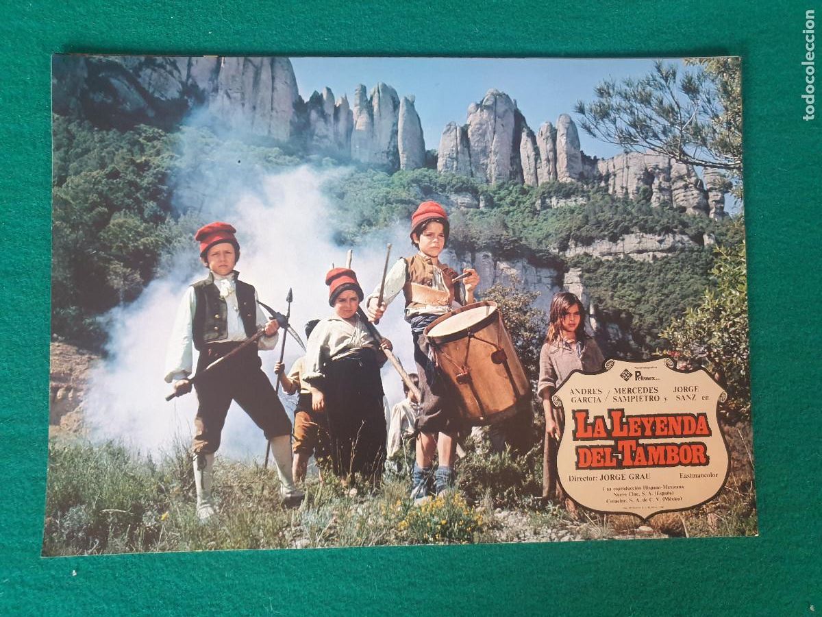 Cinema: LA LEYENDA DEL TAMBOR JORGE SANZ SET COMPLETO 12 FOTOCROMOS