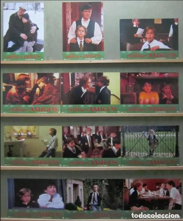 Cine: SCDO 720 LOS PRIMEROS AMIGOS M. NIGHT SHYAMALAN DENIS LEARY SET COMPLETO 12 FOTOCROMOS ORIG ESTRENO