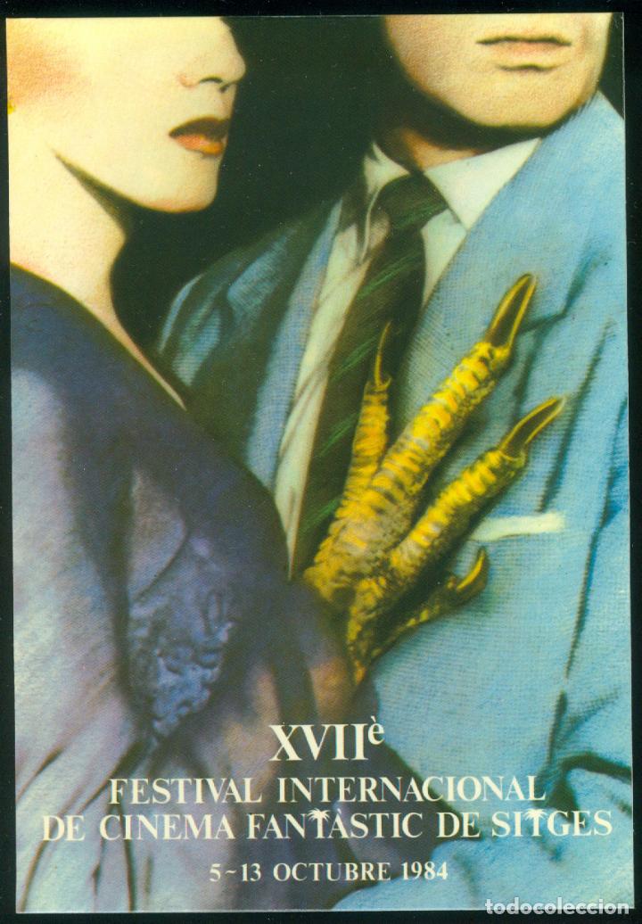 Cine: POSTAL MARILYN MONROE RICHARD WIDMARK ORIGINAL DEL CINE FANTATICO DE SITGES DE 1984