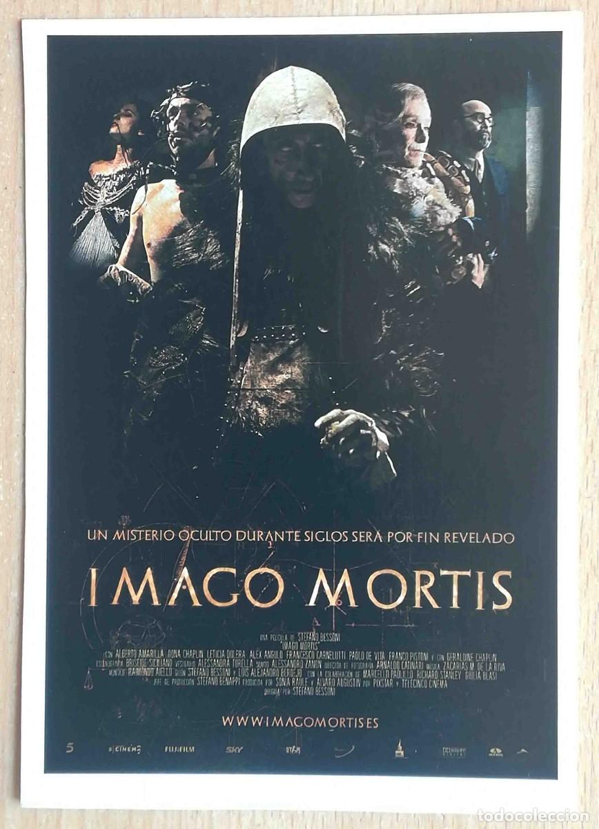 Cine: Imago Mortis. Stefano Bessoni, 2009 (Geraldine & Oona Chaplin) Programa de mano revista acci&oacute;n