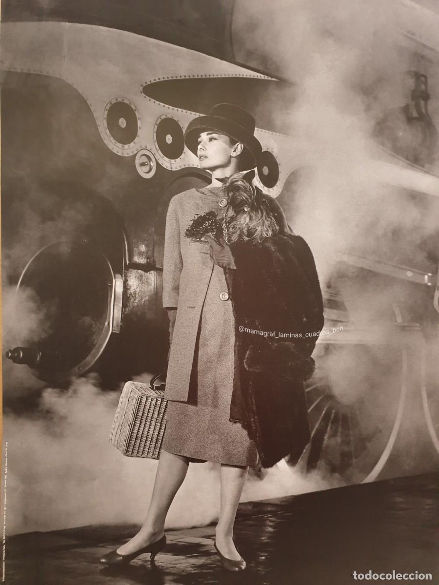 Cine: AUDREY HEPBURN FOTOGRAFIA BLANCO Y NEGRO MAMAGRAF LAMINAS CUADROS BCN