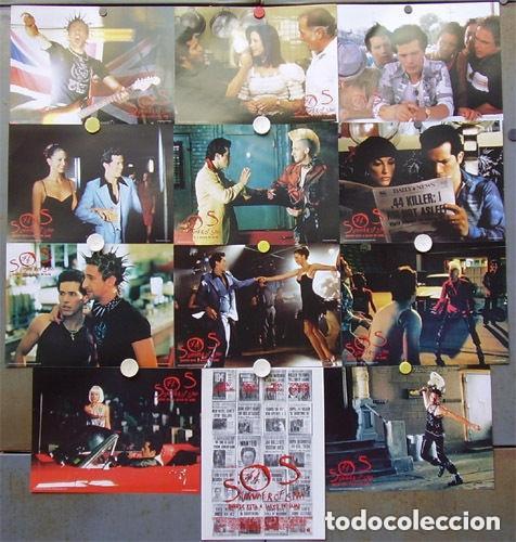 Cine: SCDO 818 SUMMER OF SAM SPIKE LEE MIRA SORVINO SET COMPLETO 12 FOTOCROMOS ORIGINAL ESTRENO
