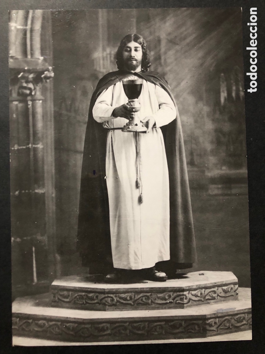 Cinema: Foto original del tenor Francisco vi&ntilde;as en Parsifal foto A Merletti barcelona 16 x 22 cm