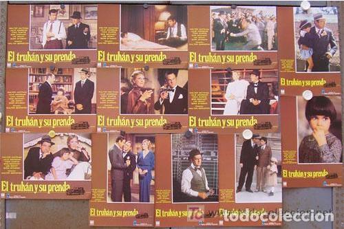 Cin&eacute;ma: SCDO 858 EL TRUHAN Y SU PRENDA JULIE ANDREWS WALTER MATTHAU SET COMPLETO 12 FOTOCROMOS ORIG ESTRENO
