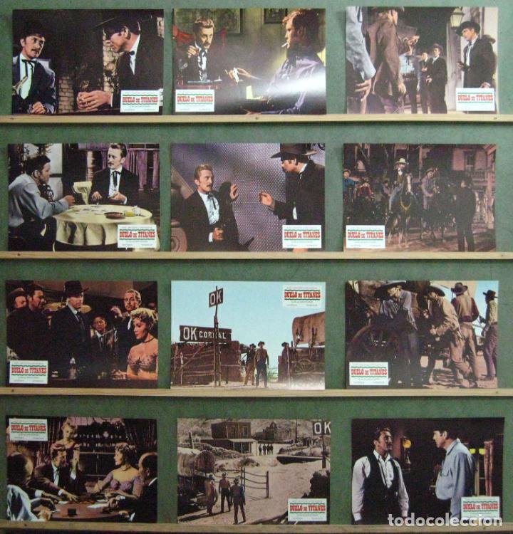 Cin&eacute;ma: SCDO 865 DUELO DE TITANES BURT LANCASTER KIRK DOUGLAS SET COMPLETO 12 ORIGINAL ESPA&Ntilde;OL R-83