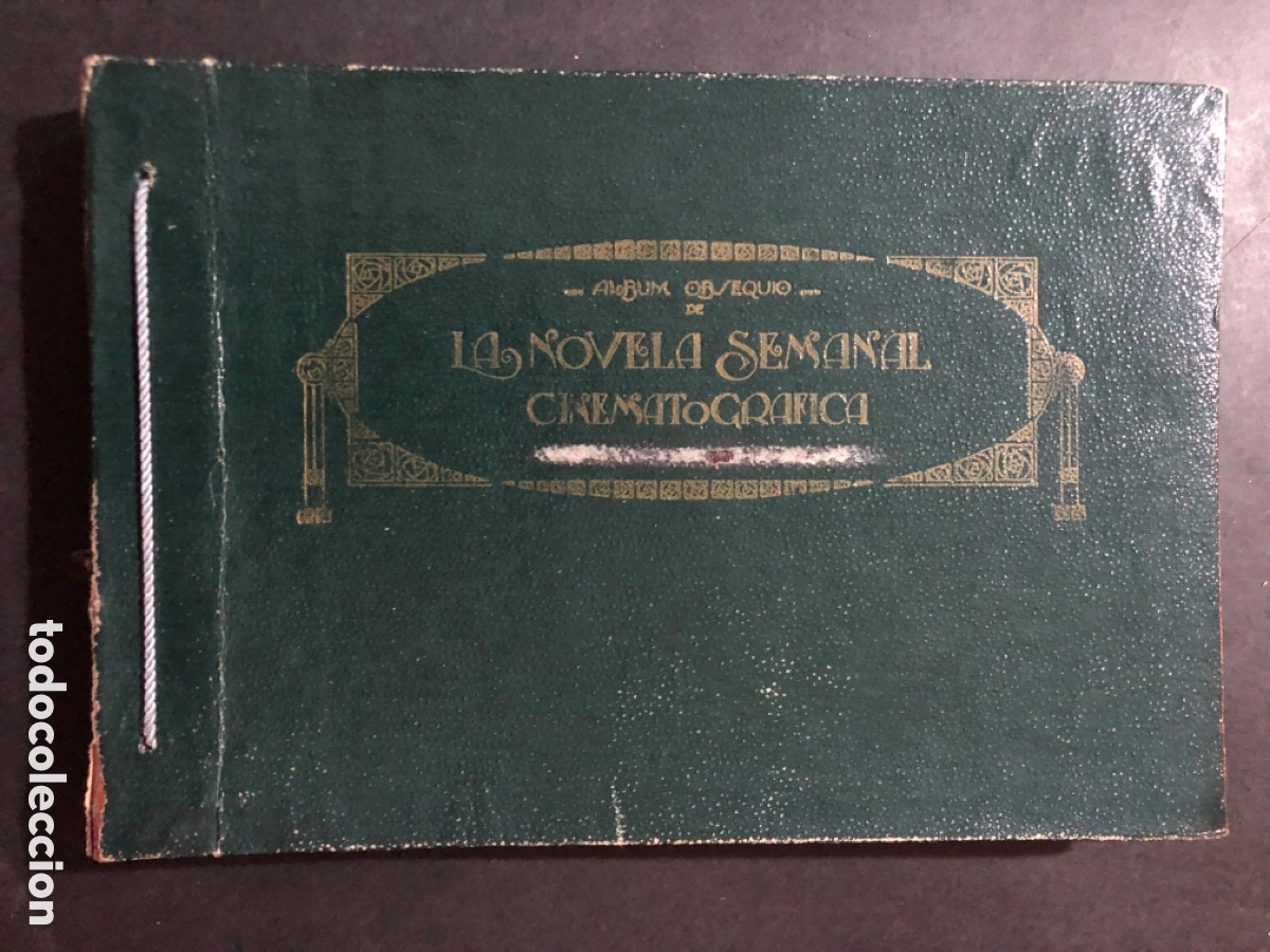 Cine: Album postales la novela semanal cinematogr&aacute;fica Greta garbo stan laurel Oliver hardy buster Keaton