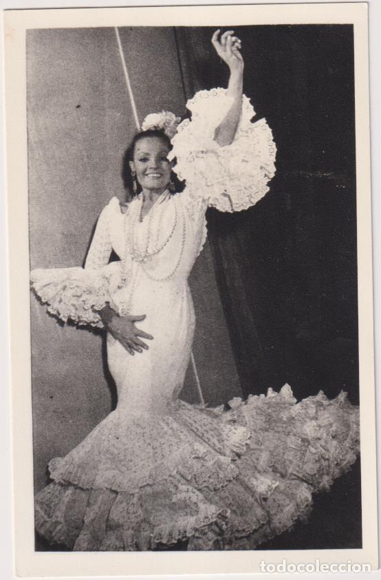 Cine: Fotograf&iacute;a (14x9 cms.) Carmen Sevilla. Al dorso: SAL DE CAI