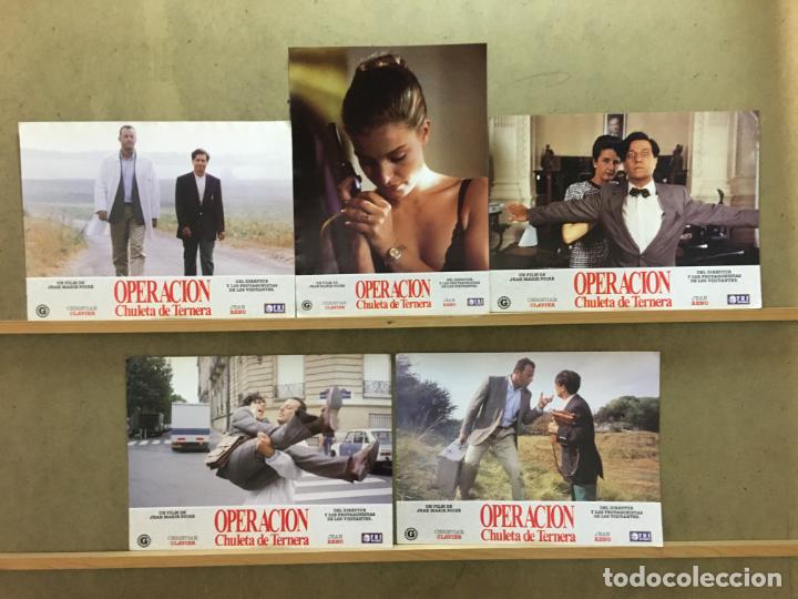 Kino: SCDO 948 OPERACION CHULETA DE TERNERA SET 5 FOTOCROMOS ORIGINAL ESTRENO