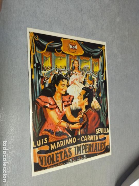 Cine: VIOLETAS IMPERIALES / CARMEN SEVILLA / TARJETA POSTAL - SPANISH POSTERS 182