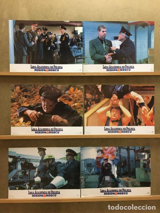 Kino: SCDO 979 LOCA ACADEMIA DE POLICIA 7 MISION EN MOSCU SET 6 FOTOCROMOS ORIGINAL ESTRENO