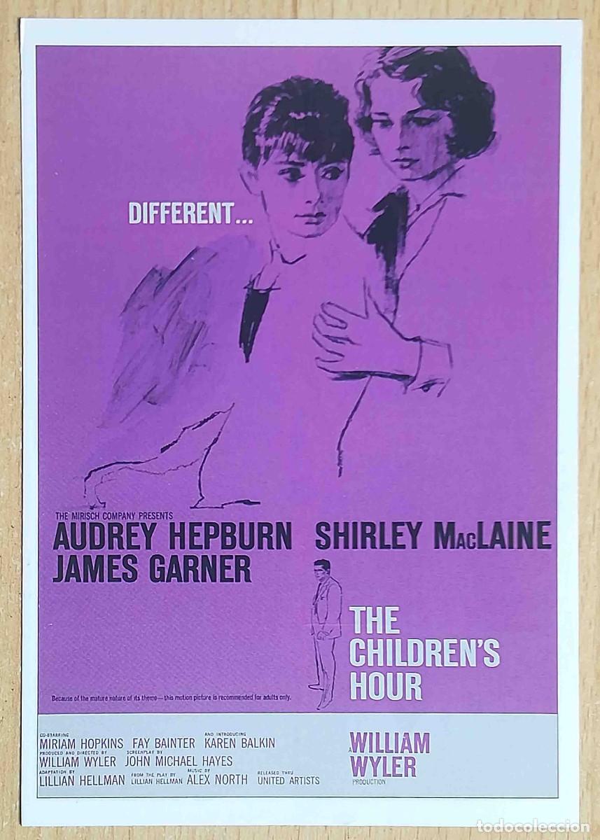 Cine: La calumnia. William Wyler, 1961 (Audrey Hepburn, Shirley MacLaine) Programa de mano revista acci&oacute;n