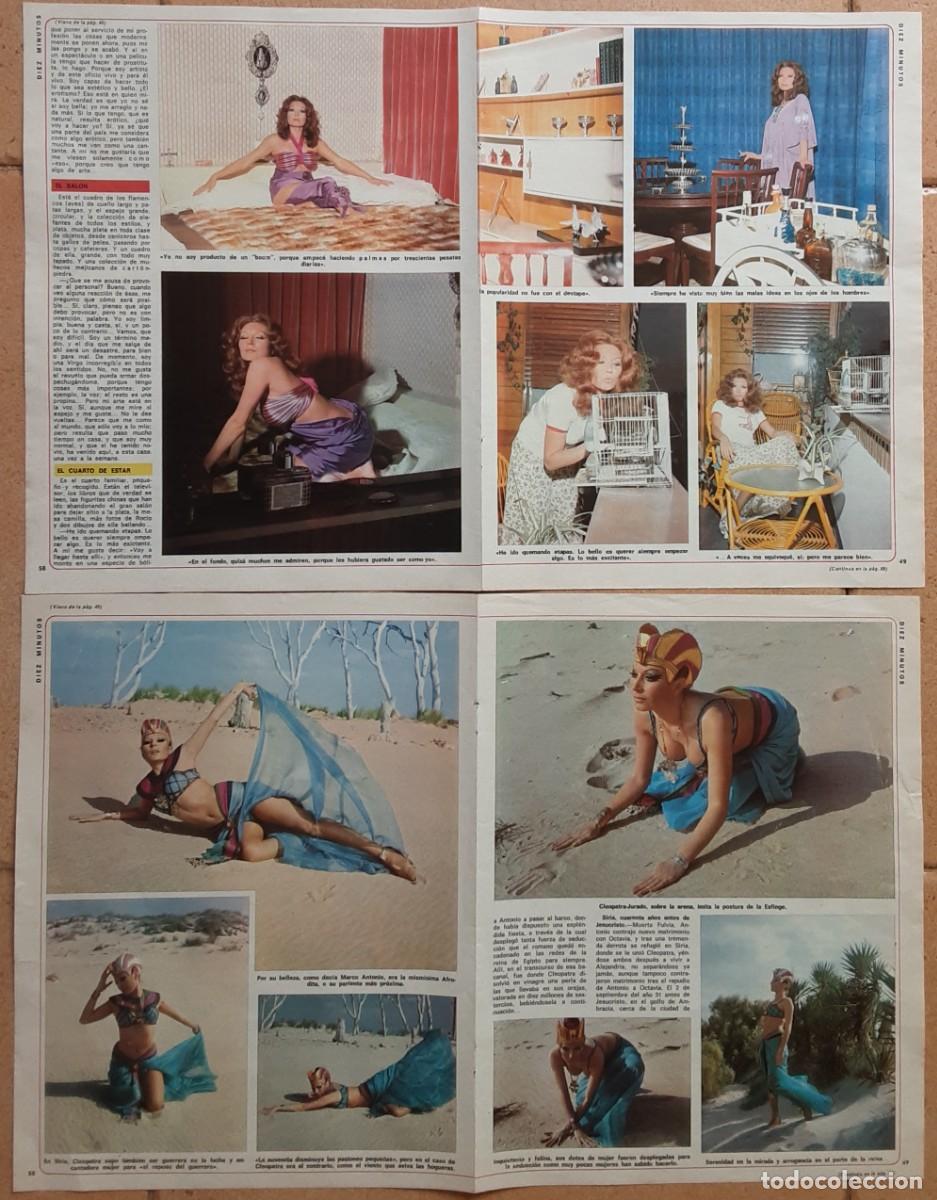 Cine: Roc&iacute;o Jurado, 4 p&aacute;ginas de recortes de prensa