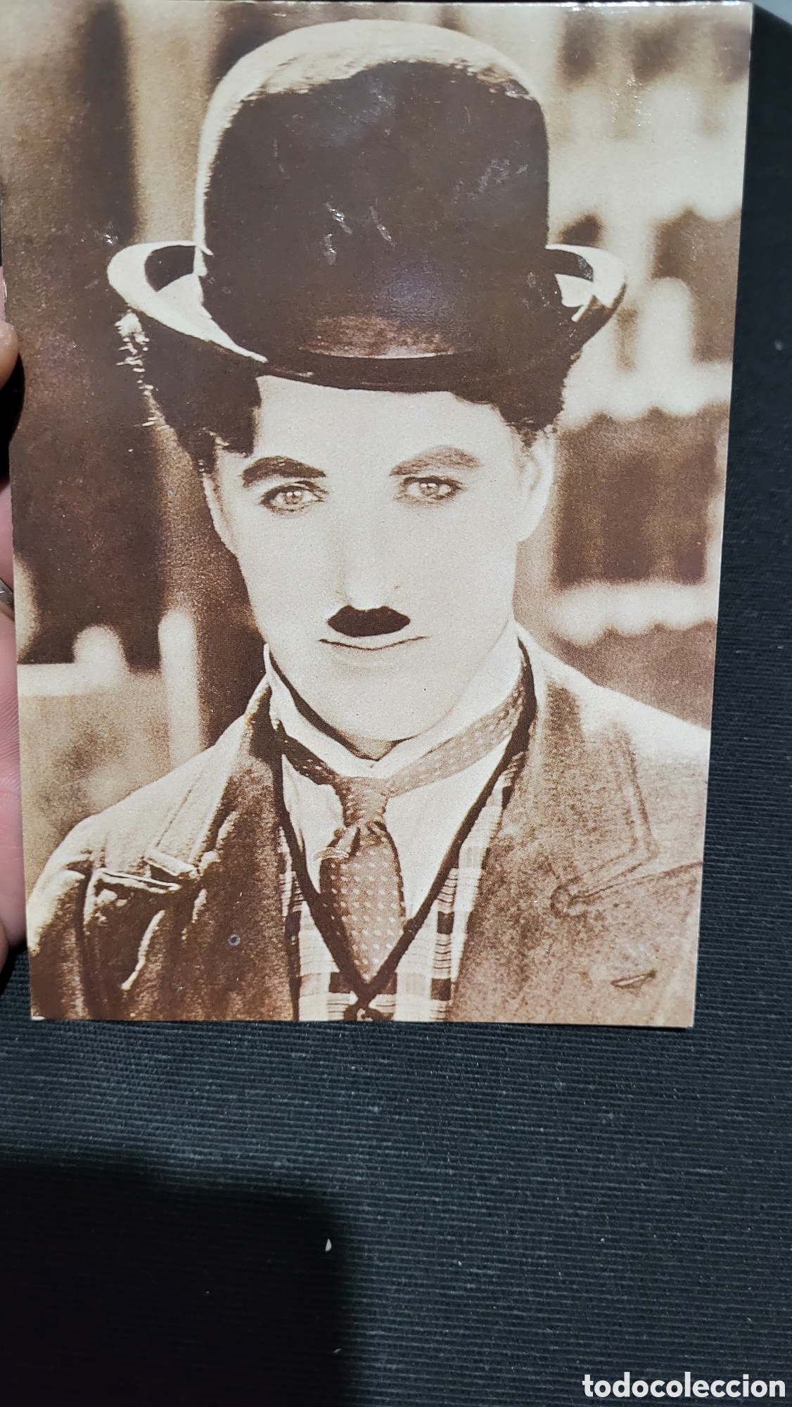Cine: Tarjeta Postal Charles Chaplin