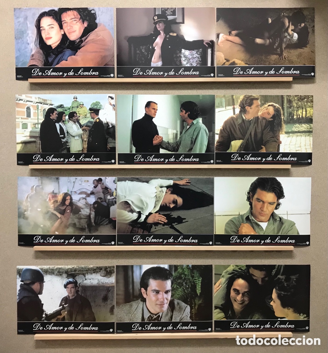 Cinema: DE AMOR Y DE SOMBRA. ANTONIO BANDERAS, JENNIFER CONNELLY, A&Ntilde;O 1994 - SET COMPLETO 12
