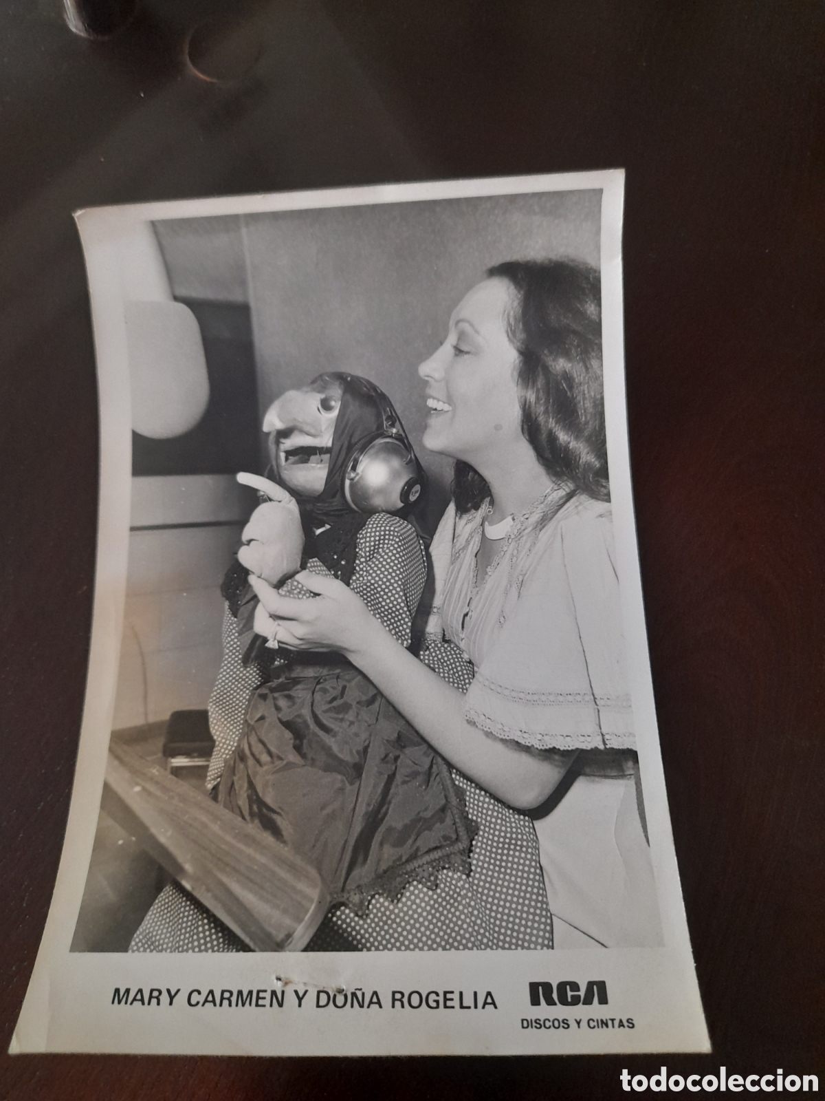 Cin&eacute;ma: Antigua foto postal de Mari Carmen y Do&ntilde;a Rogelia