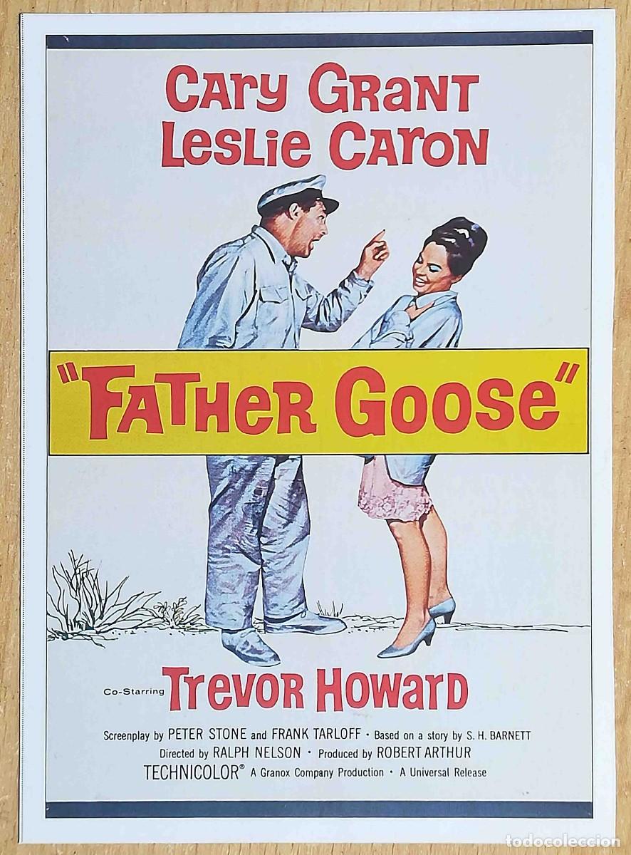 Cine: Operaci&oacute;n Whisky. Ralph Nelson, 1964 (Cary Grant, Leslie Caron) Programa de mano revista acci&oacute;n