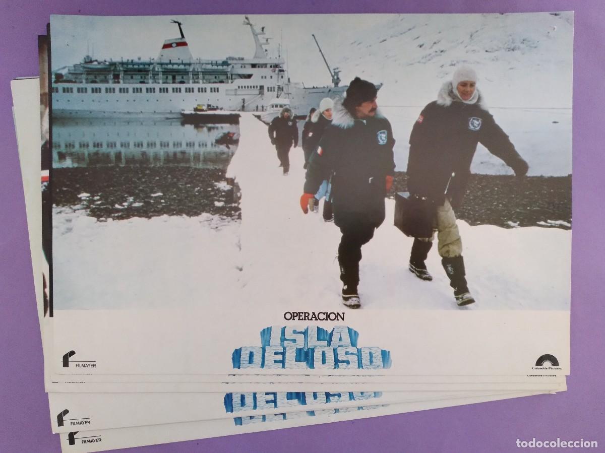 Kino: LOTE 11 FOTOCROMOS PELICULA CINE OPERACION ISLA DEL OSO DONALD SUTHERLAND RICHARD WIDMARK F 10