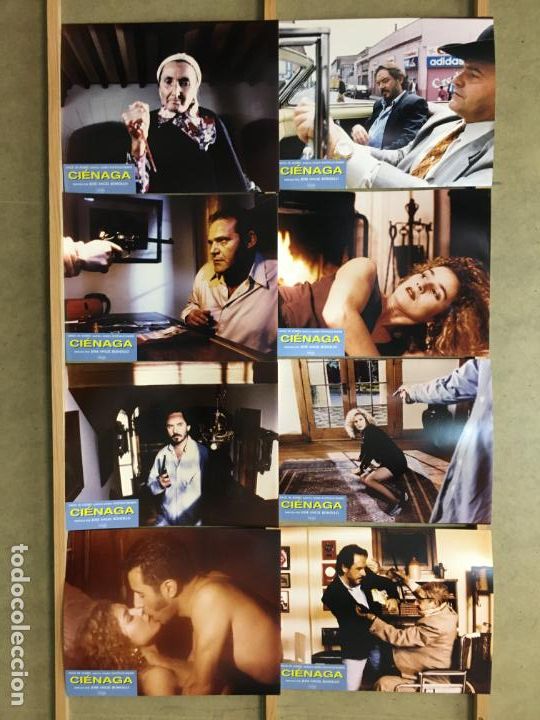 Cine: ABU94 CIENAGA ANGEL DE ANDRES SANTIAGO RAMOS SET 8 FOTOCROMOS ORIGINAL ESTRENO