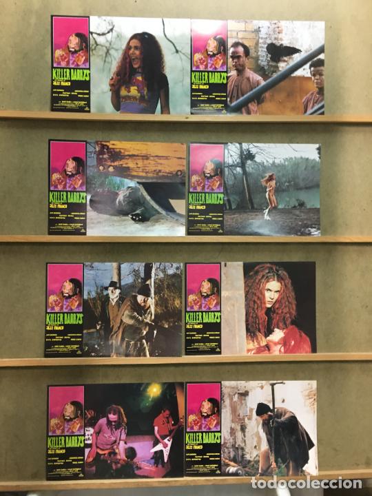 Kino: ABV00 KILLER BARBYS JESUS FRANCO SANTIAGO SEGURA SET COMPLETO 8 FOTOCROMOS ORIGINAL ESTRENO