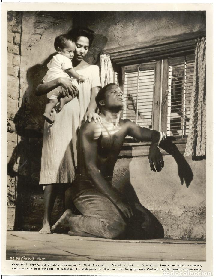 Cin&eacute;ma: F34290 SIDNEY POITIER DOROTHY DANDRIDGE PORGY AND BESS FOTO B/N ORIGINAL AMERICANA