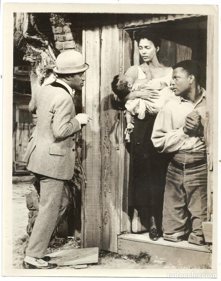 Cin&eacute;ma: F34303 SIDNEY POITIER DOROTHY DANDRIDGE SAMMY DAVIS JR PORGY AND BESS FOTO B/N ORIGINAL AMERICANA