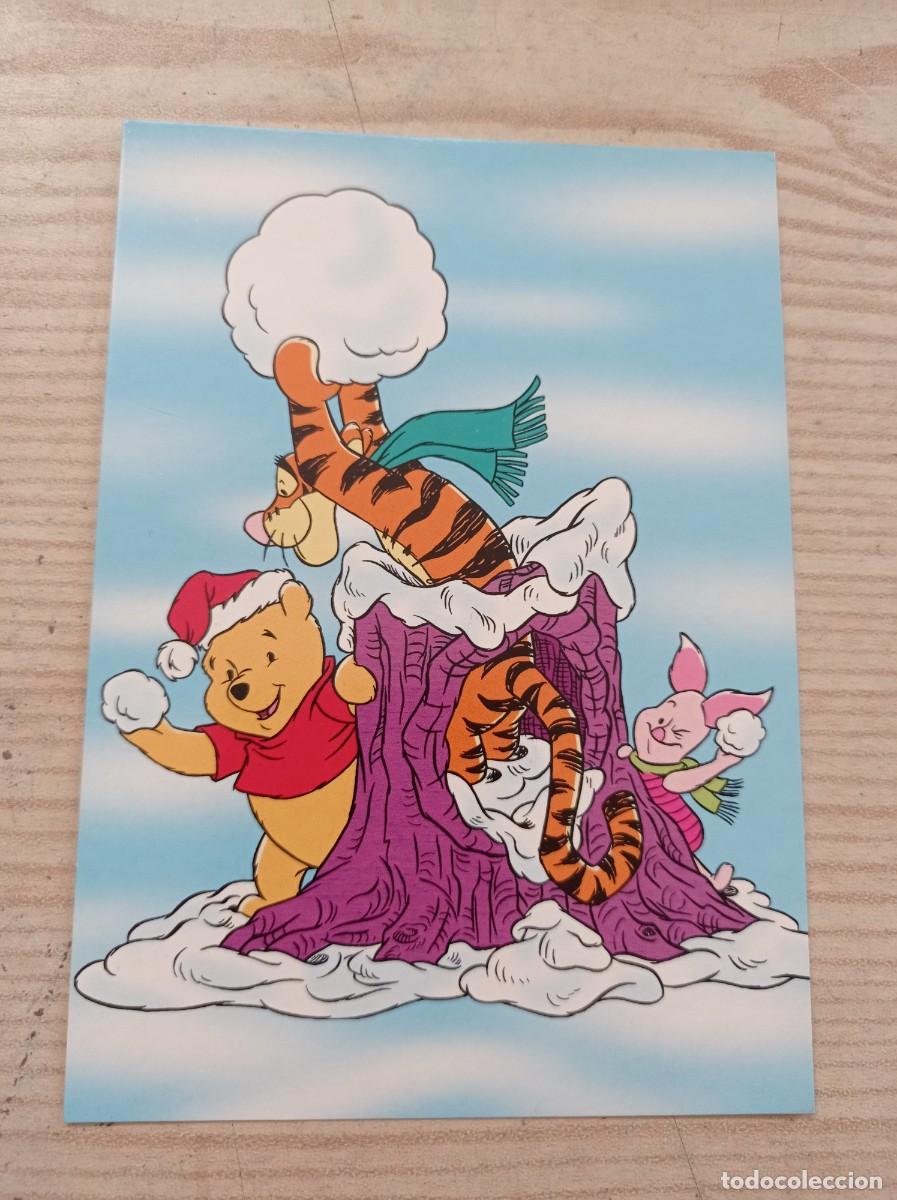 Cine: Postal Postcard Winnie The Pooh - Walt Disney