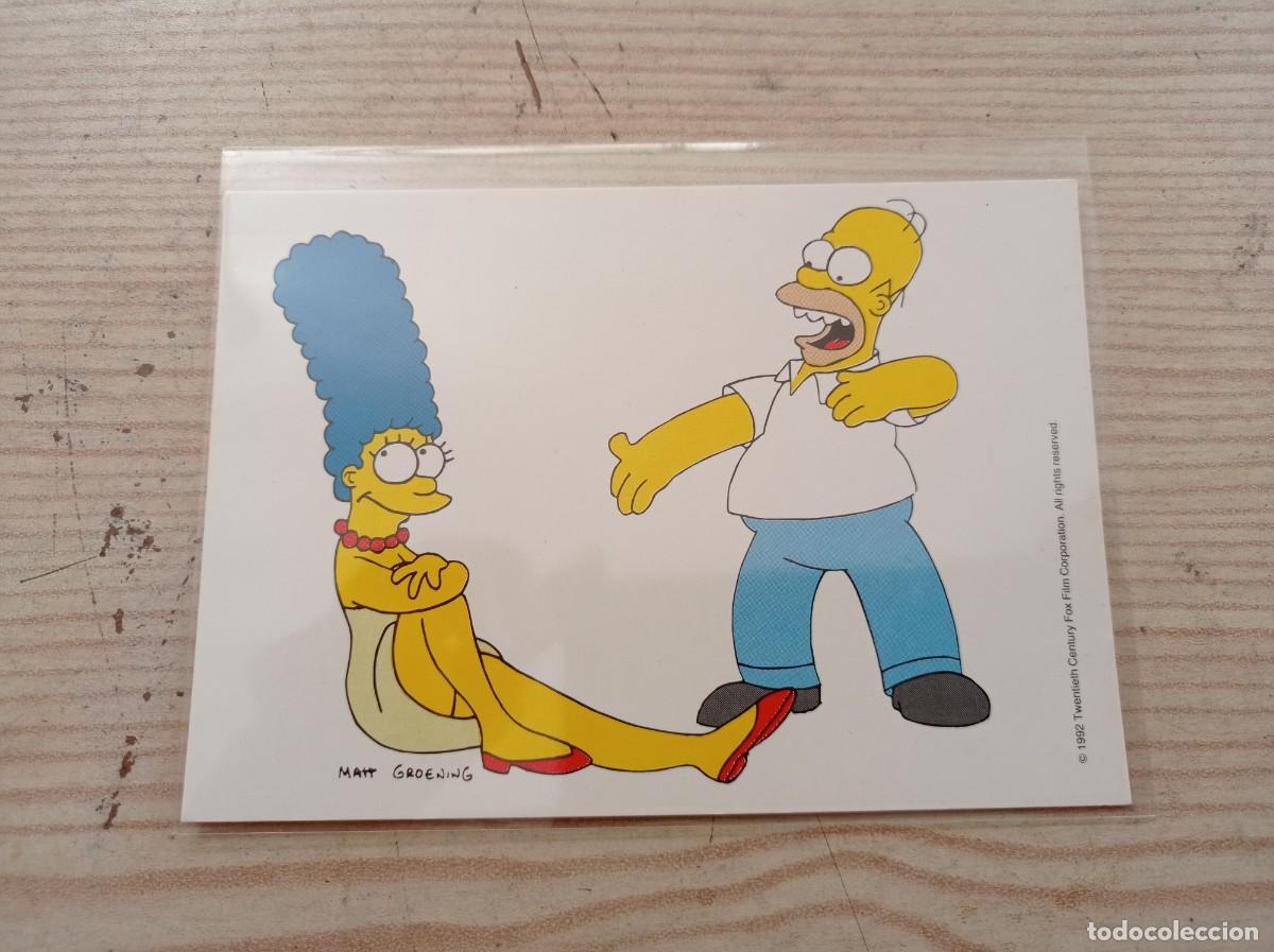 Cine: Postal Postcard The Simpsons - 1992 01