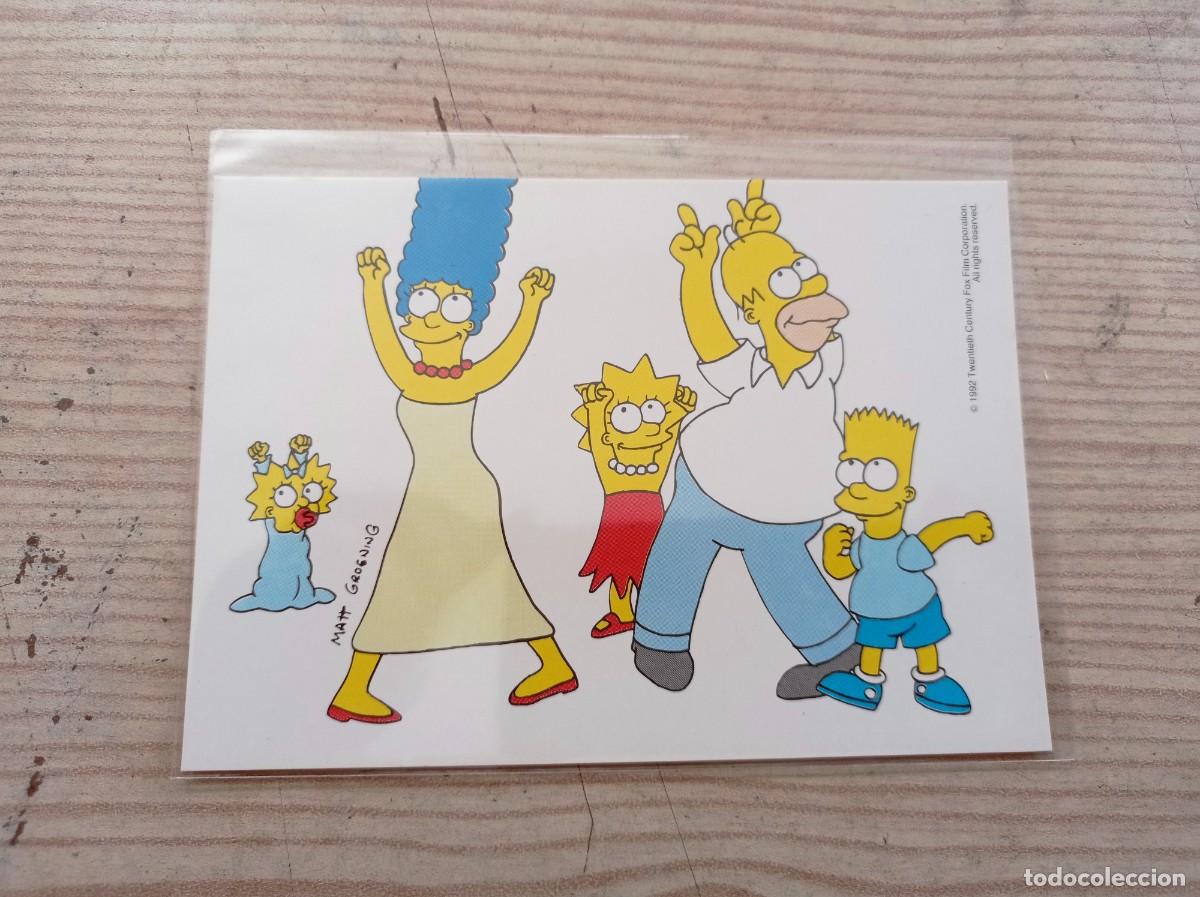 Cine: Postal Postcard The Simpsons - 1992 02