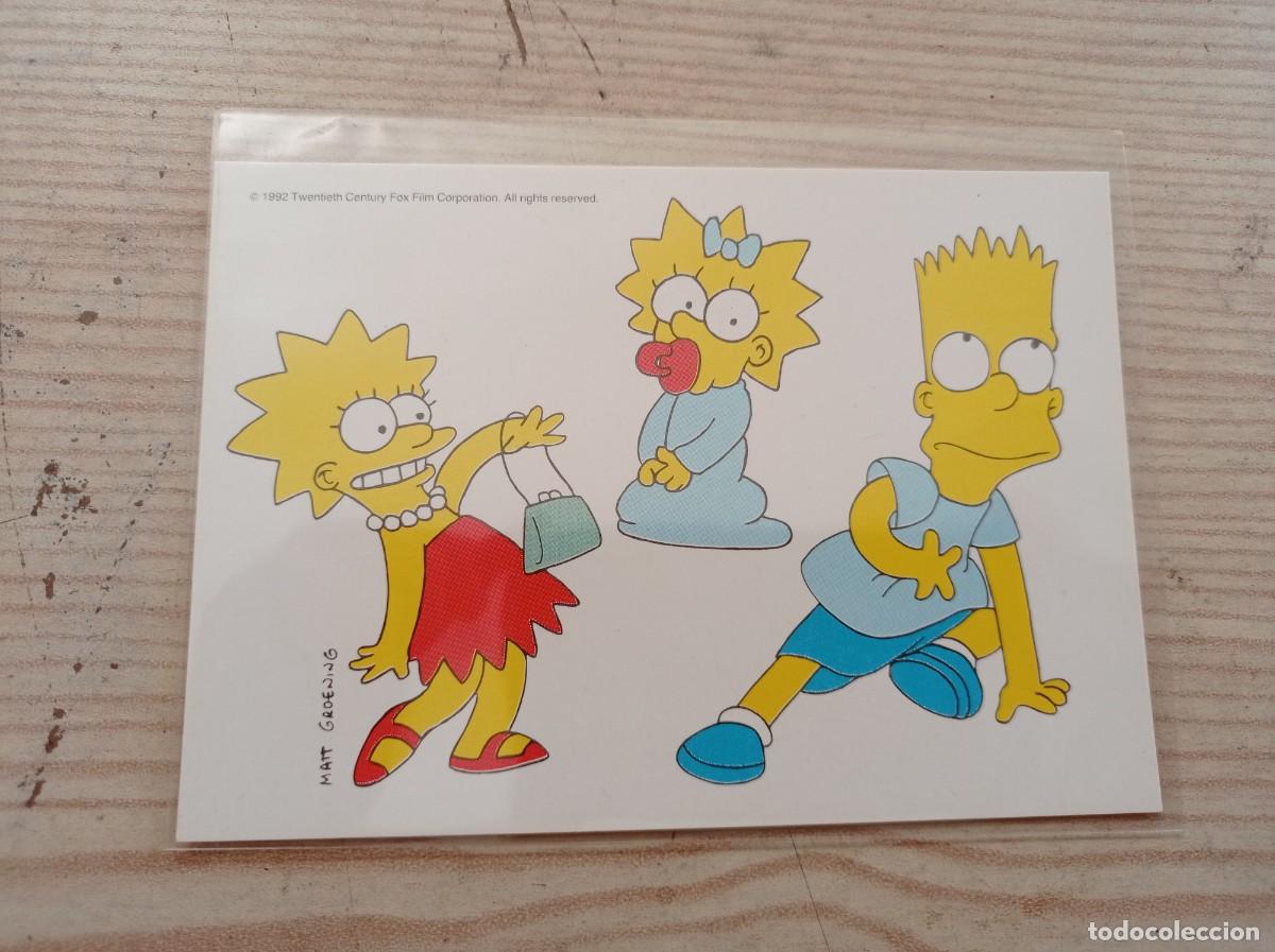 Cine: Postal Postcard The Simpsons - 1992 03