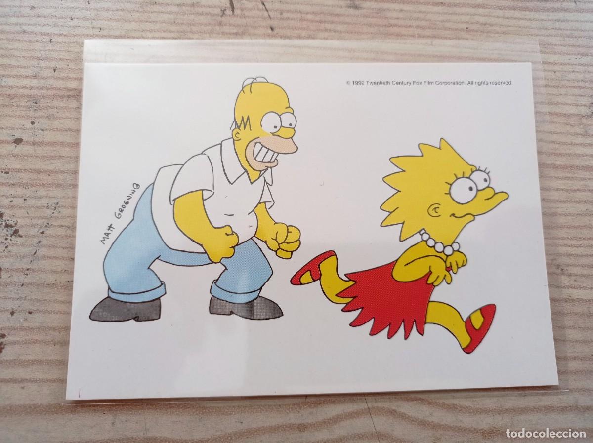 Cine: Postal Postcard The Simpsons - 1992 04