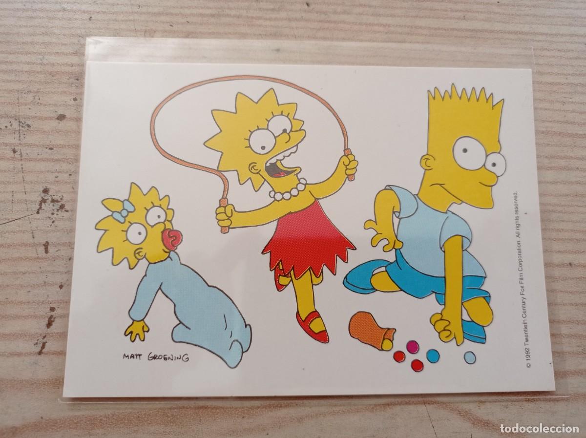 Cine: Postal Postcard The Simpsons - 1992 05
