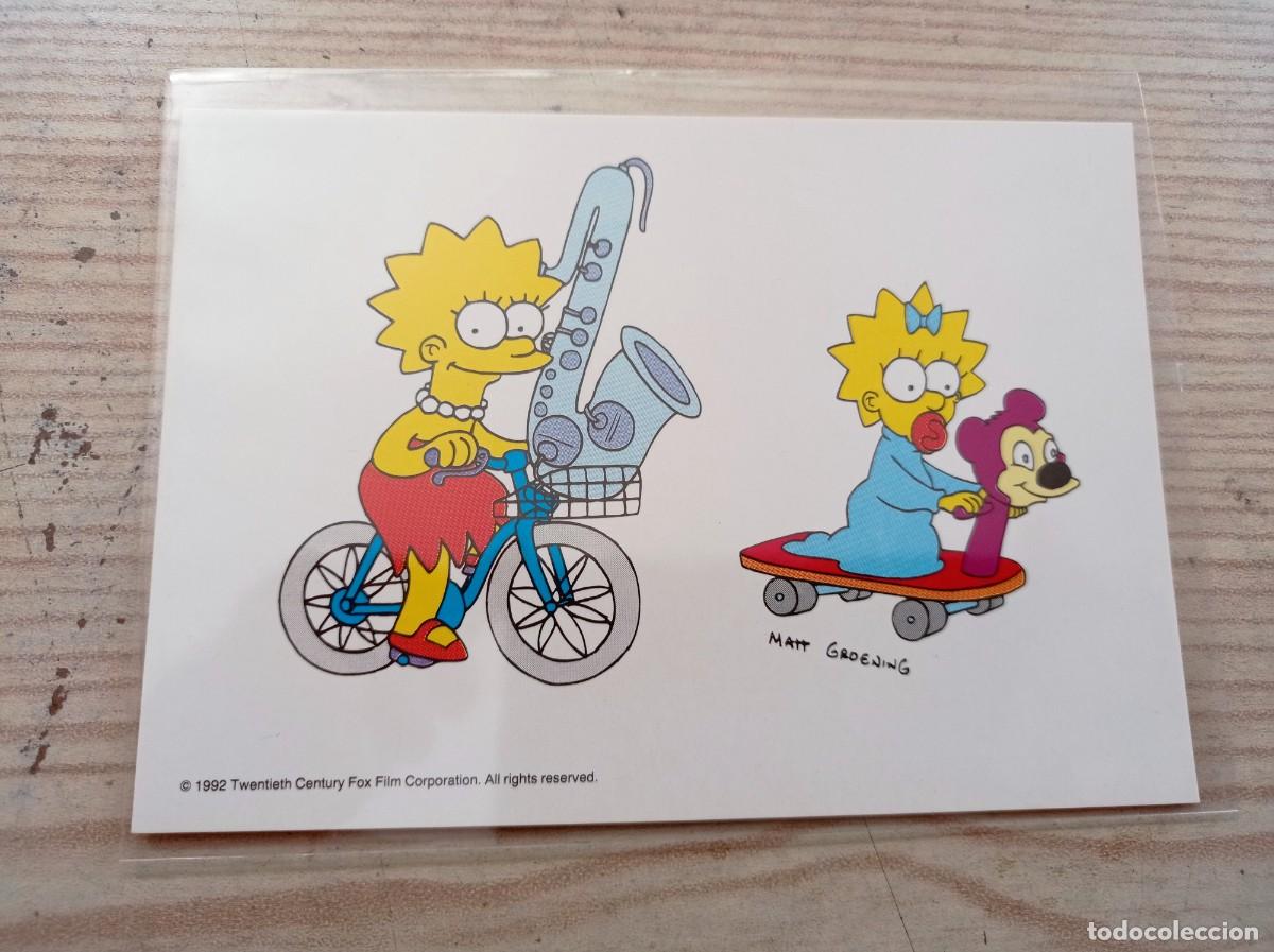 Cine: Postal Postcard The Simpsons - 1992 06