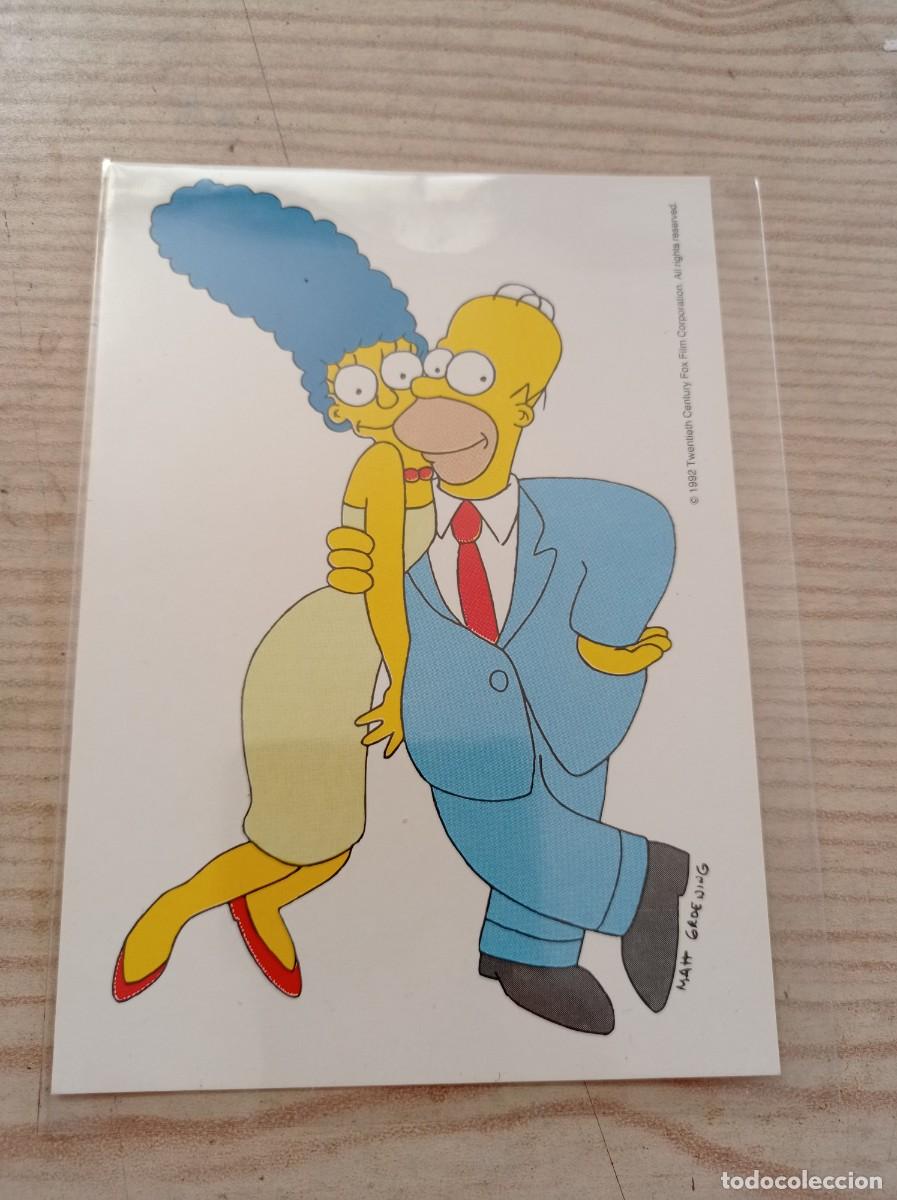 Cine: Postal Postcard The Simpsons - 1992 14