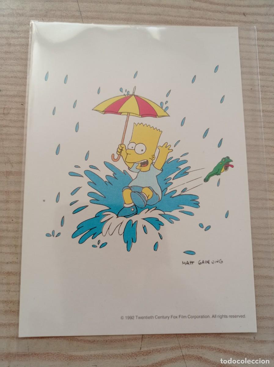 Cine: Postal Postcard The Simpsons - 1992 17