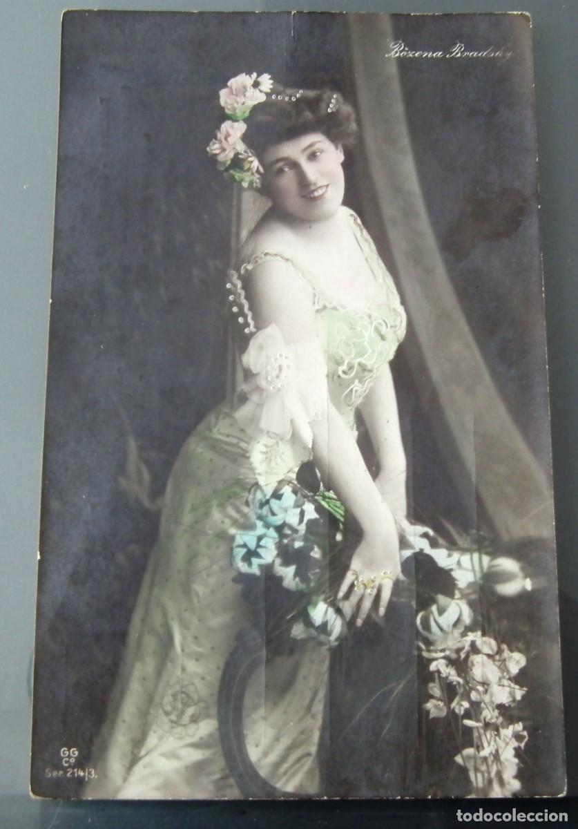 Cine: POSTAL DE BOZENA BRADSKY CANTANTE DE &Oacute;PERA PRINCIPIOS SIGLO XX
