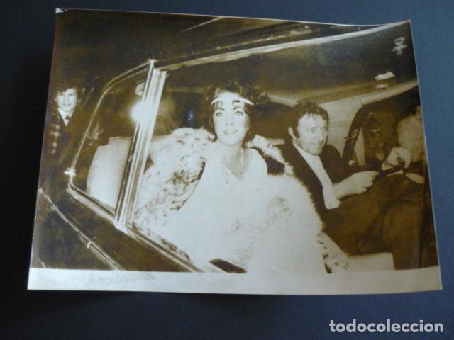 Cinema: RICHARD BURTON ACTOR LIZ TAYLOR ANTIGUA FOTOGRAFIA 18 X 23 CMTS