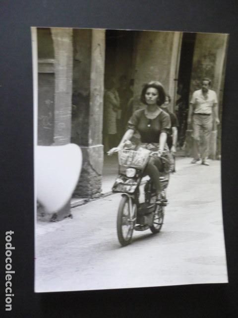 Kino: SOFIA LOREN ACTRIZ ANTIGUA FOTOGRAFIA 24 X 18 CMTS