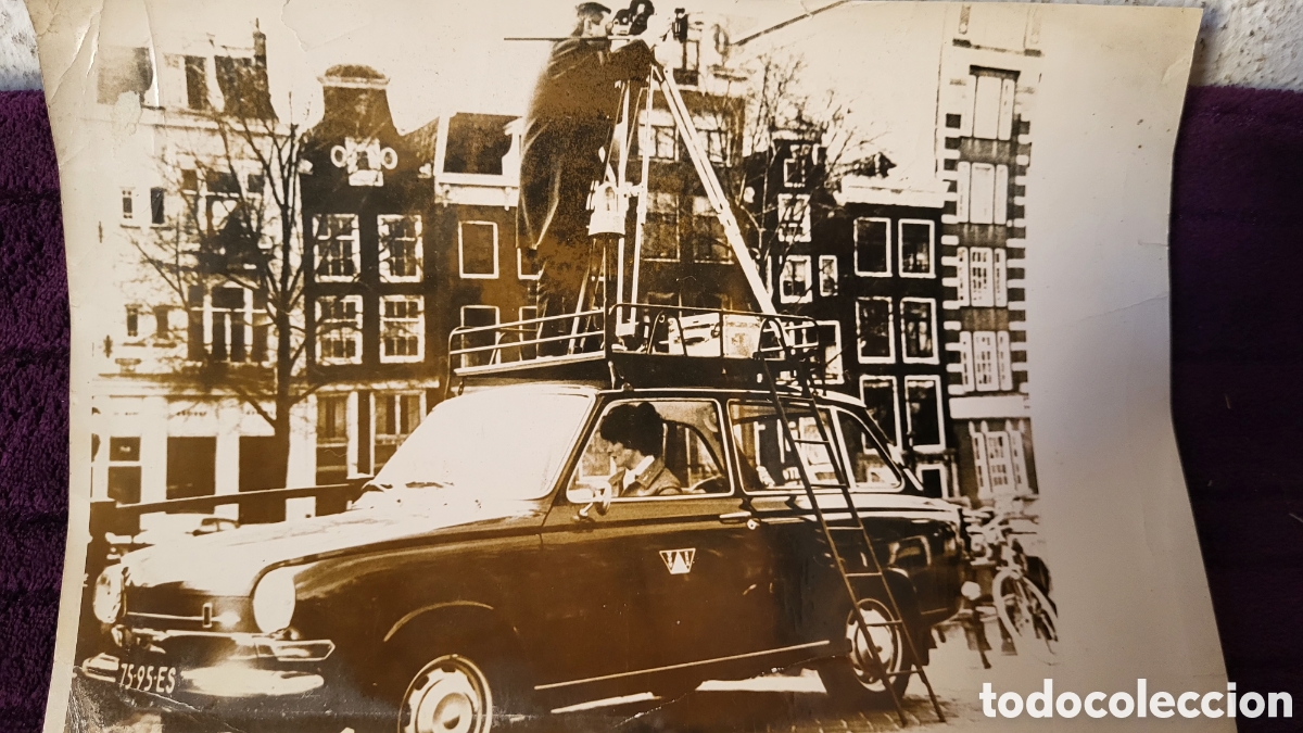 Cine: Fotograf&iacute;a antigua grabando una Pel&iacute;cula